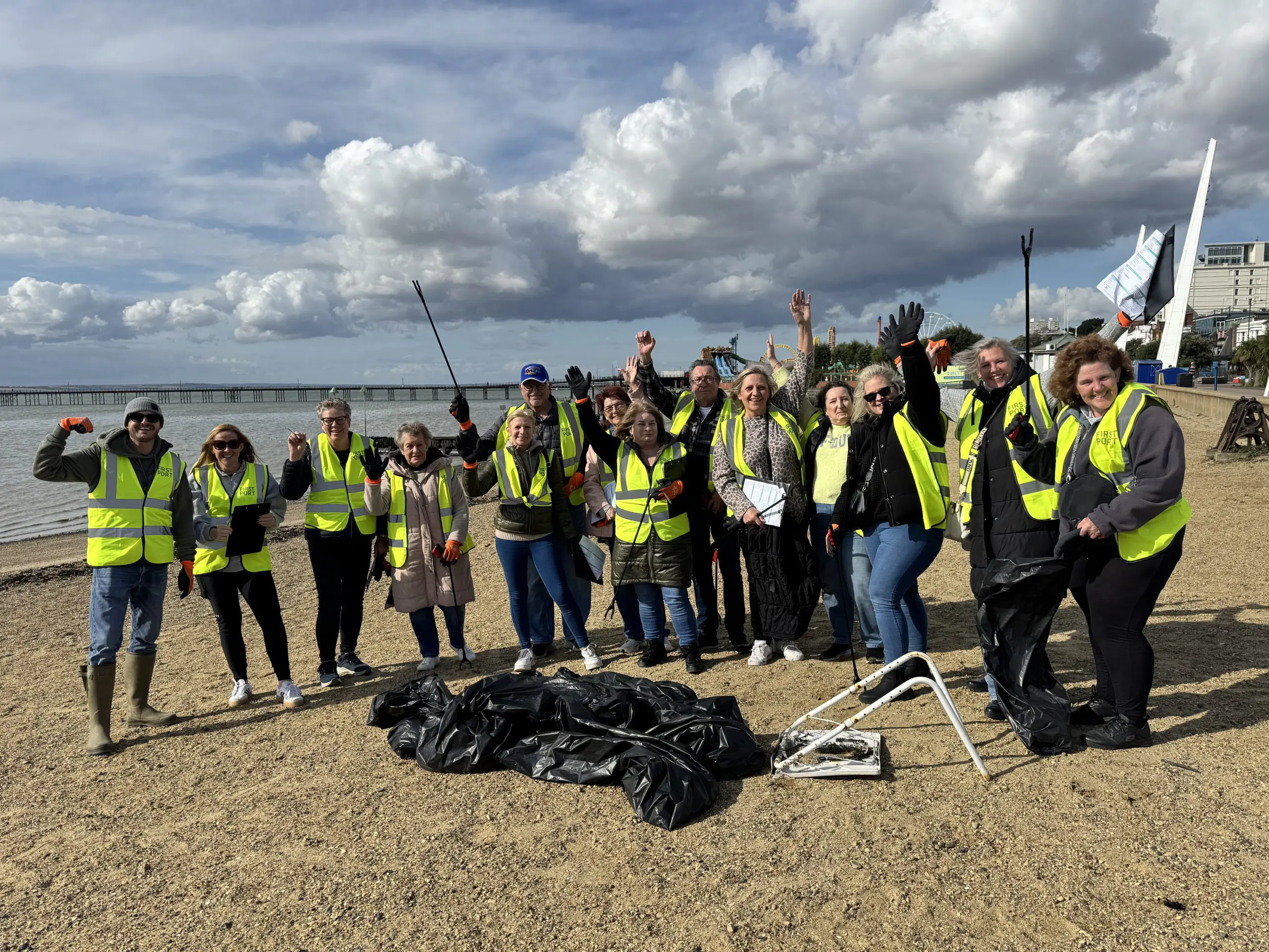 Southend Beach Clean